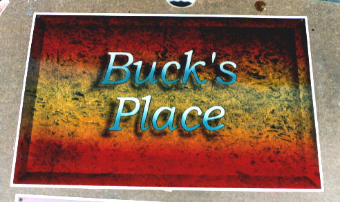 Sign for Buck